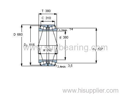 BT2B 332823/HA1 bearing