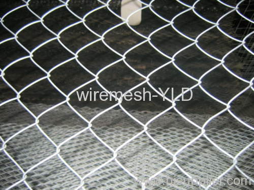 PVC coated chain link fencing