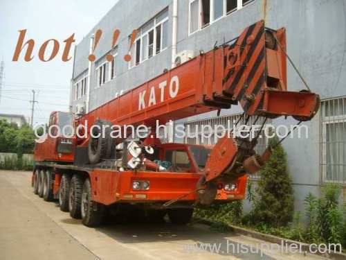 80 ton used kato crane, original crane