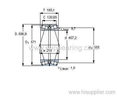 BT2B 328980 A/HA2 bearing