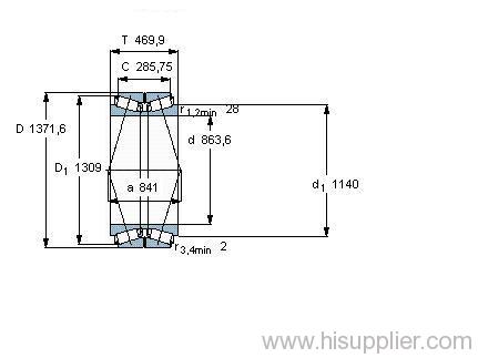 BT2B 332494/HA5 bearing