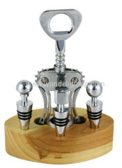 wine corkscrew set