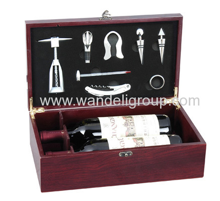 8pc wine box set