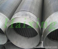 V-shaped profile wire screens