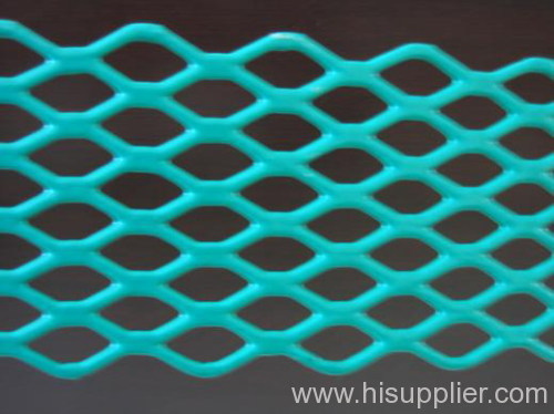standard PVC coated expanded metal mesh