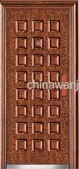 relief imitation copper door