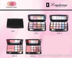 eye shadow and blush