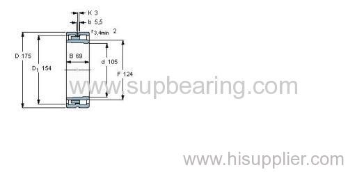 NNU 4121 K30M/W33 bearing