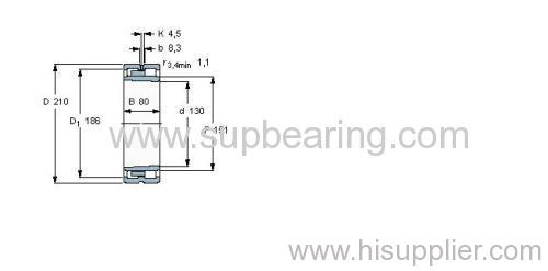 NNU 4126 K30M/W33 bearing