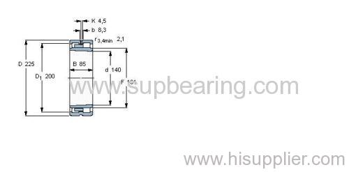 NNU 4128 K30M/W33 bearing