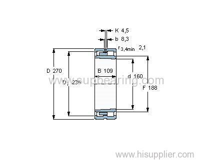 NNU 4132 K30M/W33 bearing