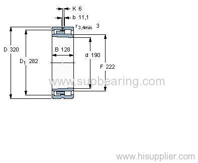 NNU 4138 K30M/W33 bearing