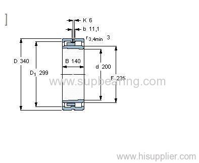 NNU 4140 K30M/W33 bearing