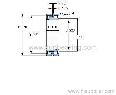 NNU 4144 K30M/W33 bearing