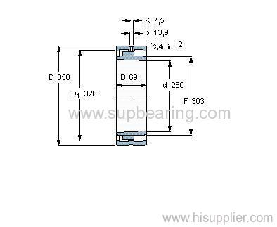 NNU 4856 K/W33 bearing