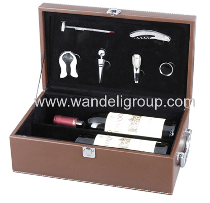 two bottle wine bar sets