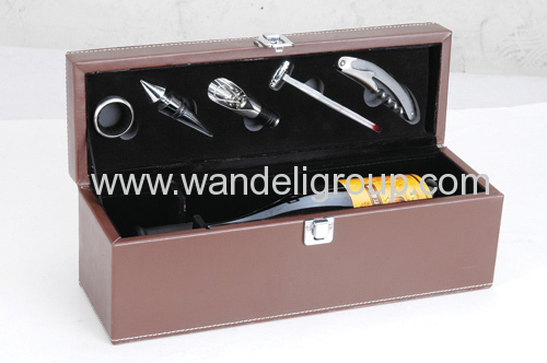 5piece wine set tools