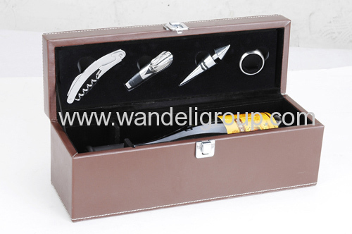 4piece wine set tool