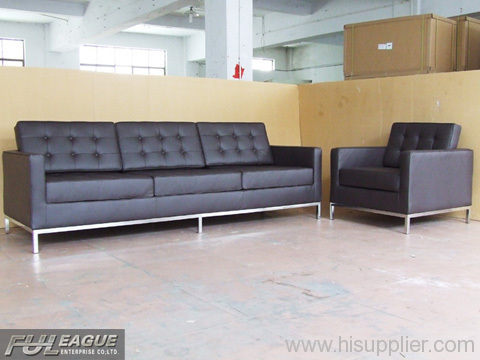 Leather Office Couch