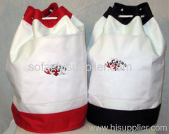 Beach Bag/ Duffle Bag/ Shoulder Bag/ Cotton Drawstring Bag