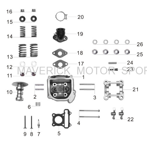 GY6 Engine Parts