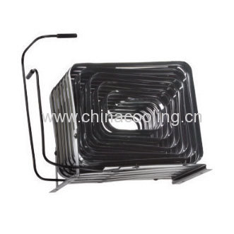 rolled-plate condenser black painting for freezer and showcase