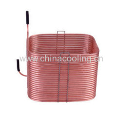 rolled condenser for refrigerator