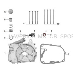 GY6 Right Crankcase cover kit