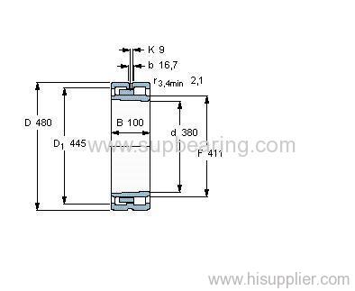 NNU 4876 K/W33 bearing