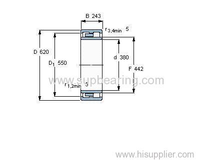 NNU 4176 M bearing