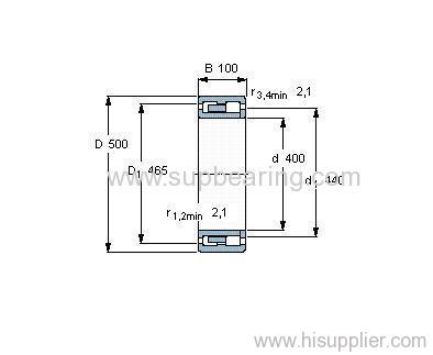 NNUP 4880/HB1W33 bearing