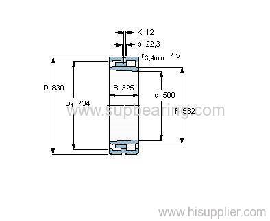 NNU 41/500 K30M/W33 bearing