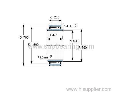 BC2B 320117/HA4 bearing