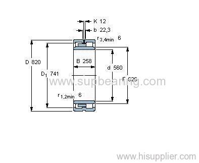 NNU 40/560 M/W33 bearing