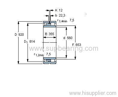 NNU 41/560 M/W33 bearing