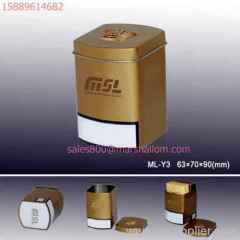 cigarette box, tin box, tin can, tin case