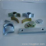 NdFeB Magnets Zinc coated