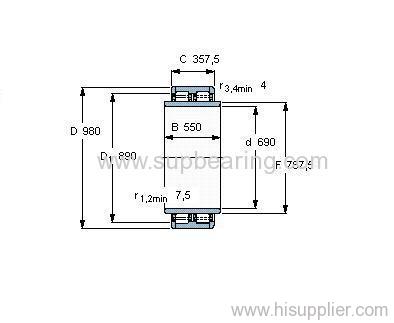 BC2-8015/HB1 bearing