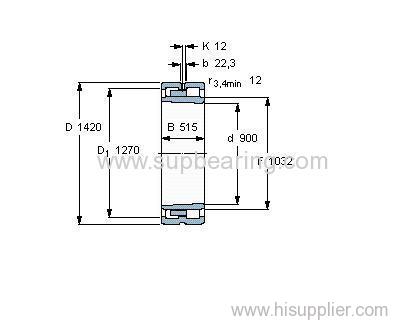 NNU41/900K30M/W33 bearing