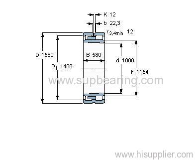 NNU 41/1000 K30M/W33 bearing