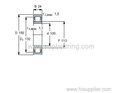 NU 1020 ML bearing