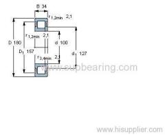 NUP 220 ECML bearing