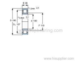 NU 2220 ECM bearing