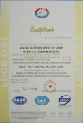 ISO9001:2008 Certification