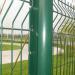 green pvc-coated fences
