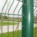 green pvc-coated fences
