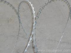 Crossed Razor Wire