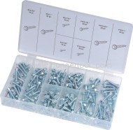 Hex head drill screw assortment