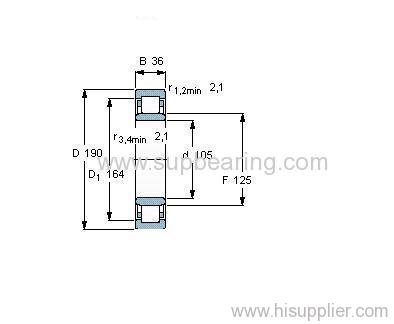 NJ 221 ECJ bearing