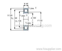 NJ 321 ECML bearing